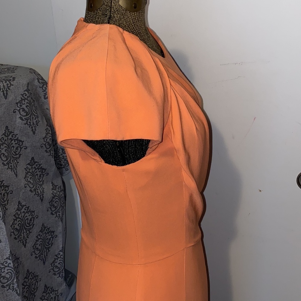 VIKTOR & ROLF ORANGE MIDI DRESS SMALL - Picture 13 of 16